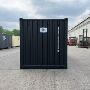 20FT Black RAL9005 Front Container